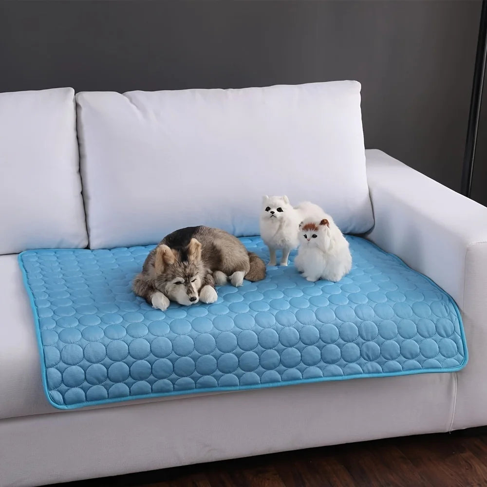Self-Cooling Gel Mat for Dogs & Cats – Summer Pet Bed