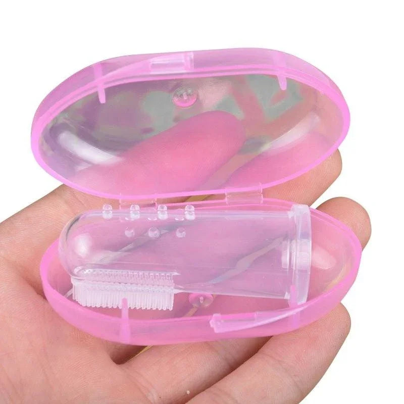 Soft Silicone Pet Toothbrush Set
