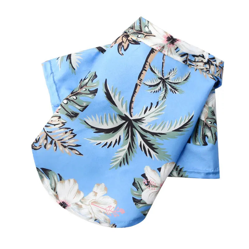 Hawaiian Print Summer Shirt for Dogs
