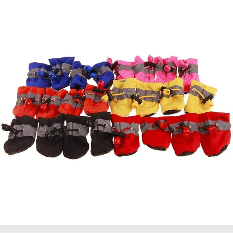 Waterproof Anti-Slip Dog Boots (Set of 4)