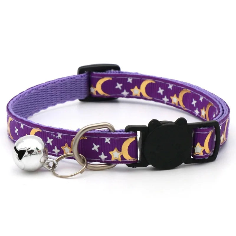 Paw Print Collar with Bell