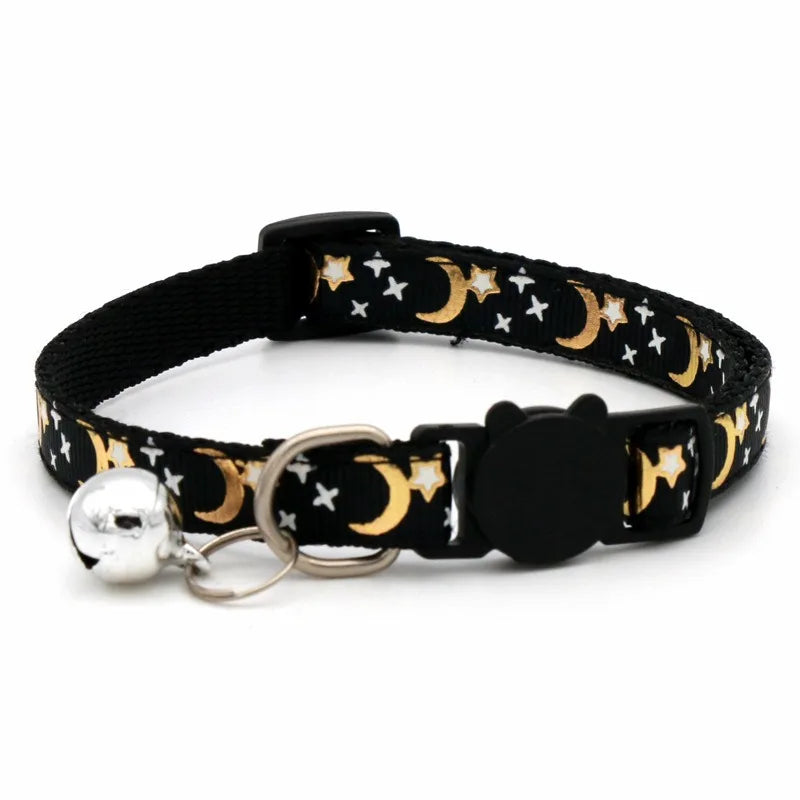 Paw Print Collar with Bell