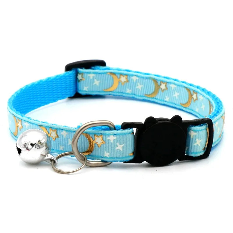 Paw Print Collar with Bell