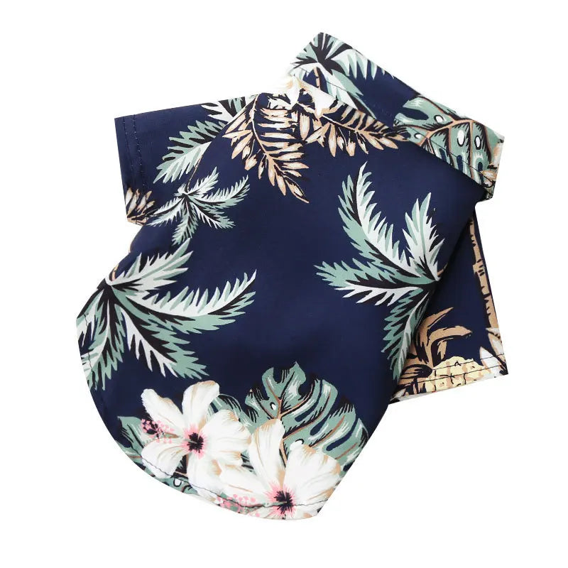 Hawaiian Print Summer Shirt for Dogs