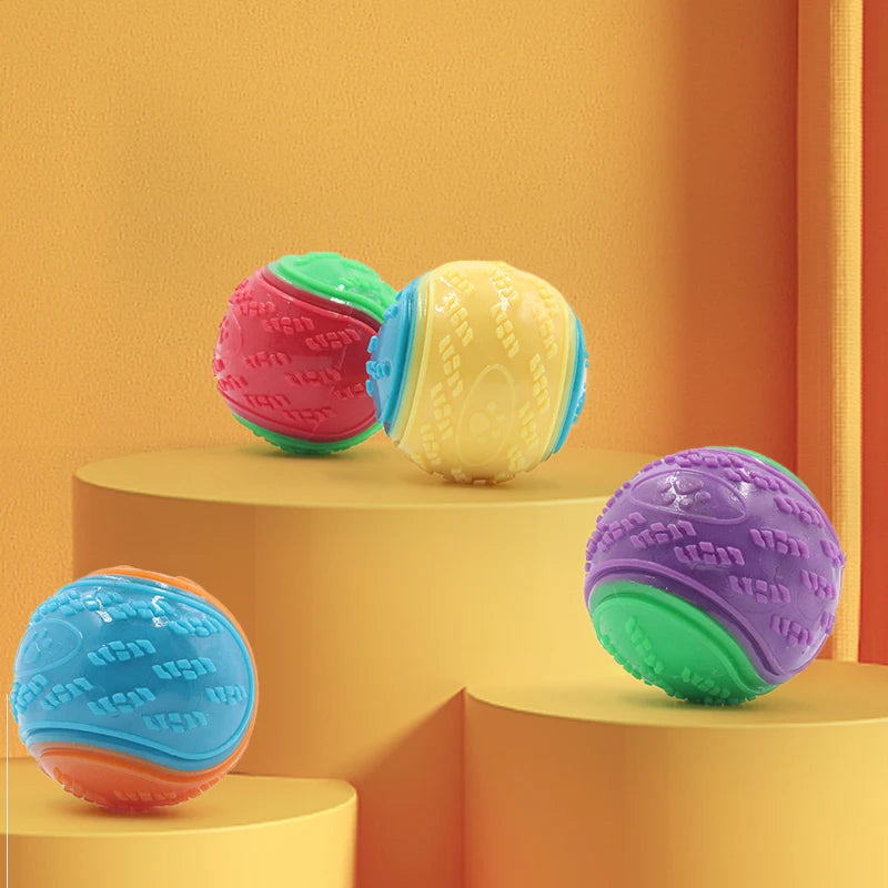 Squeaky TPR Chew Ball for Dogs