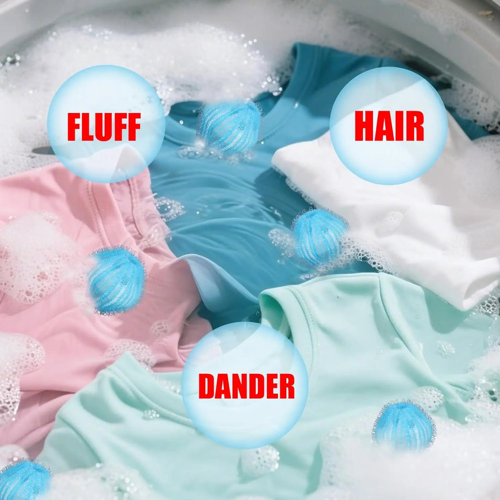 Reusable Pet Hair Catcher Laundry Balls