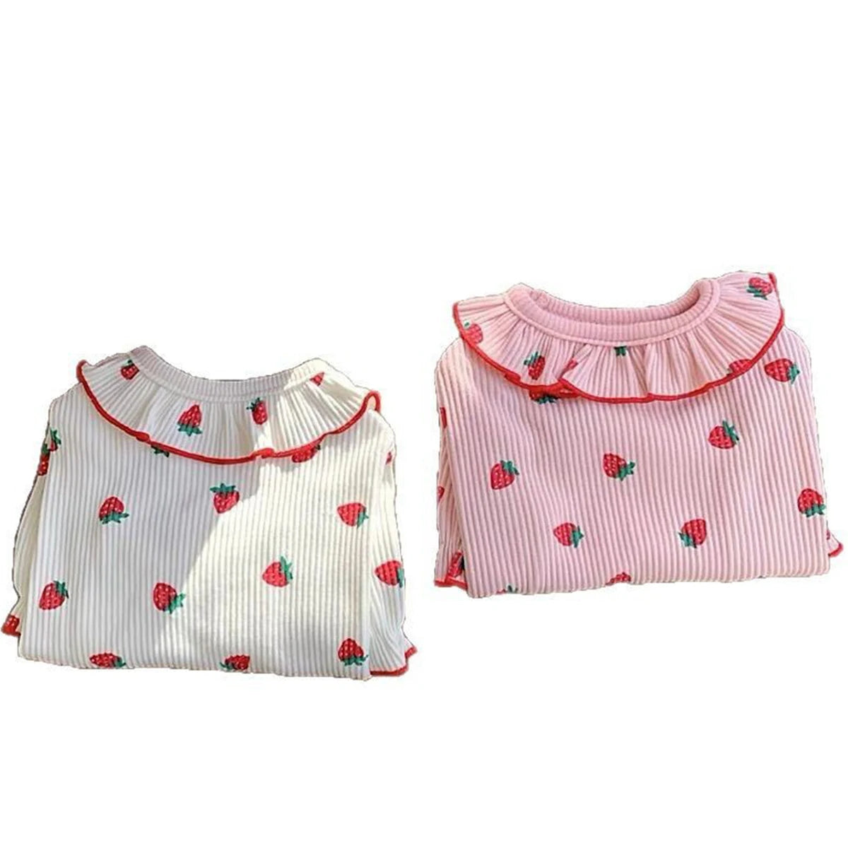 Strawberry Print Summer Dress for Small Dogs & Cats