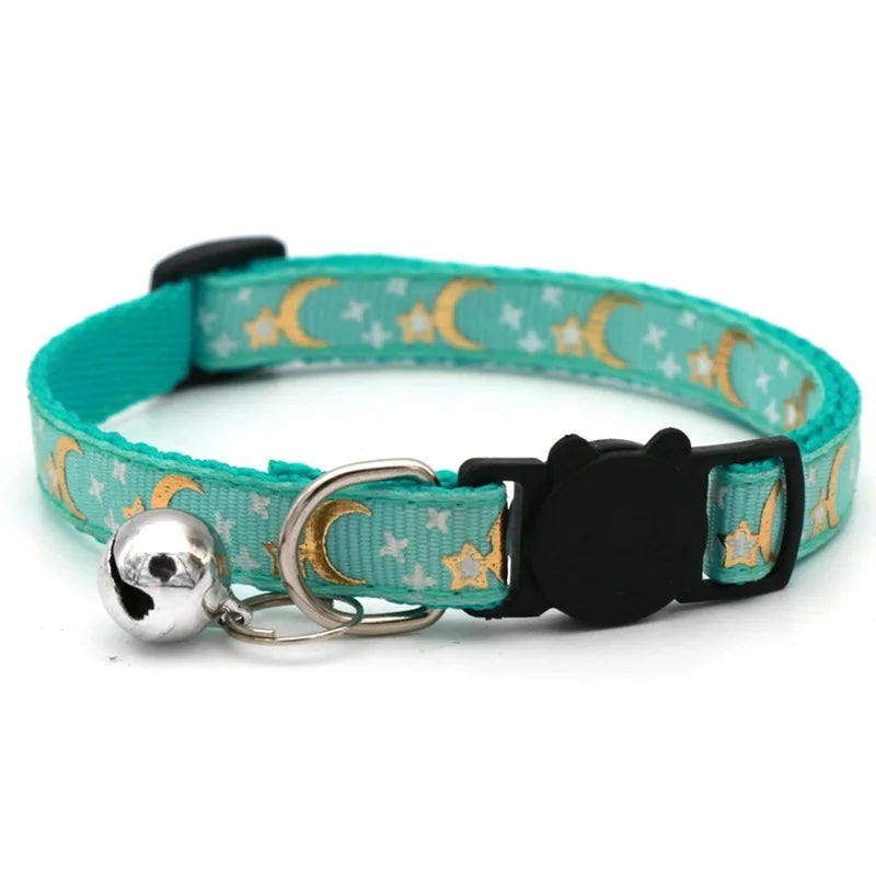 Paw Print Collar with Bell