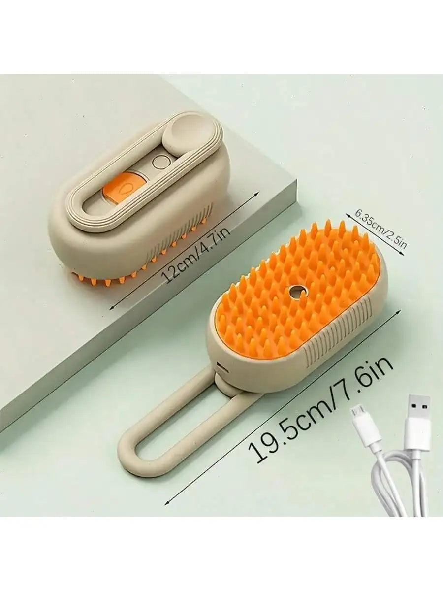 4-in-1 Pet Steam Brush