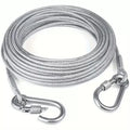 Heavy-Duty Stainless Steel Cable Dog Leash