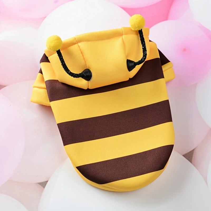 Bee Costume Hoodie for Dogs & Cats