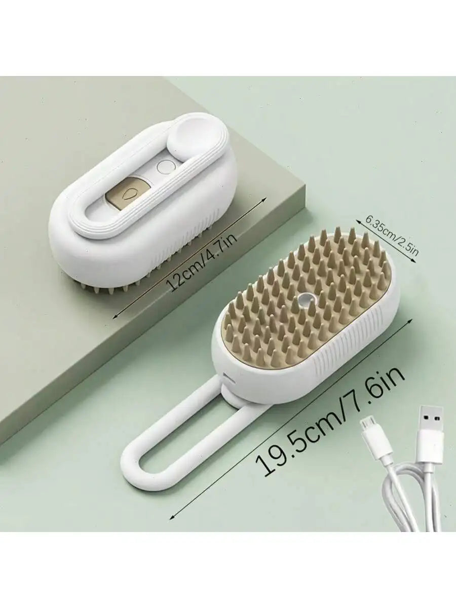 4-in-1 Pet Steam Brush