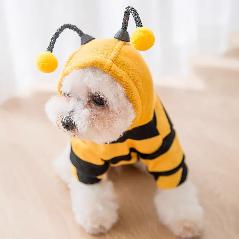 Bee Costume Hoodie for Dogs & Cats