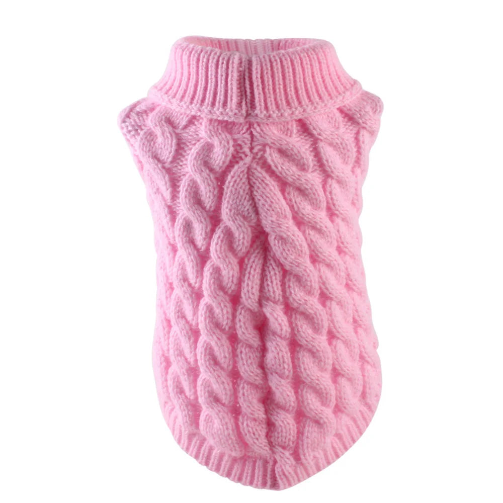 Classic Knit Sweater for Small & Toy Dog Breeds