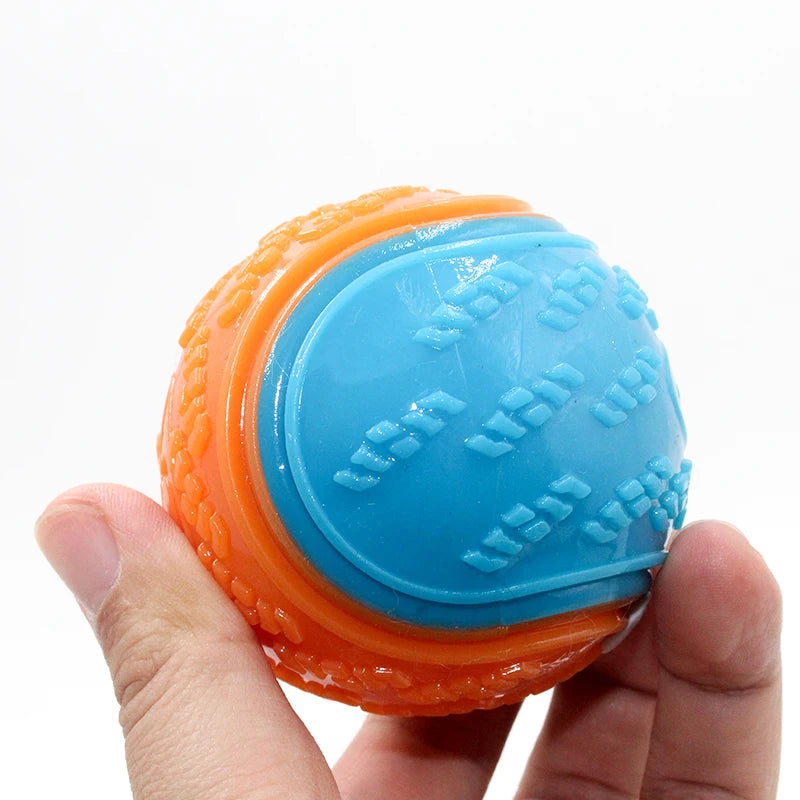 Squeaky TPR Chew Ball for Dogs