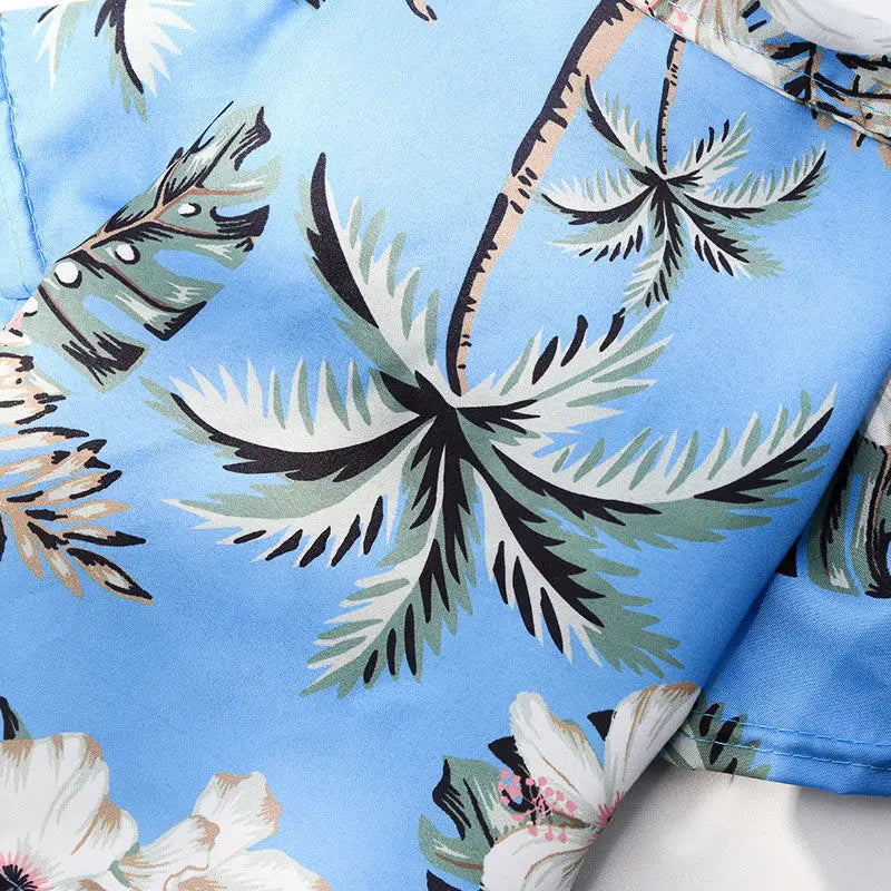 Hawaiian Print Summer Shirt for Dogs