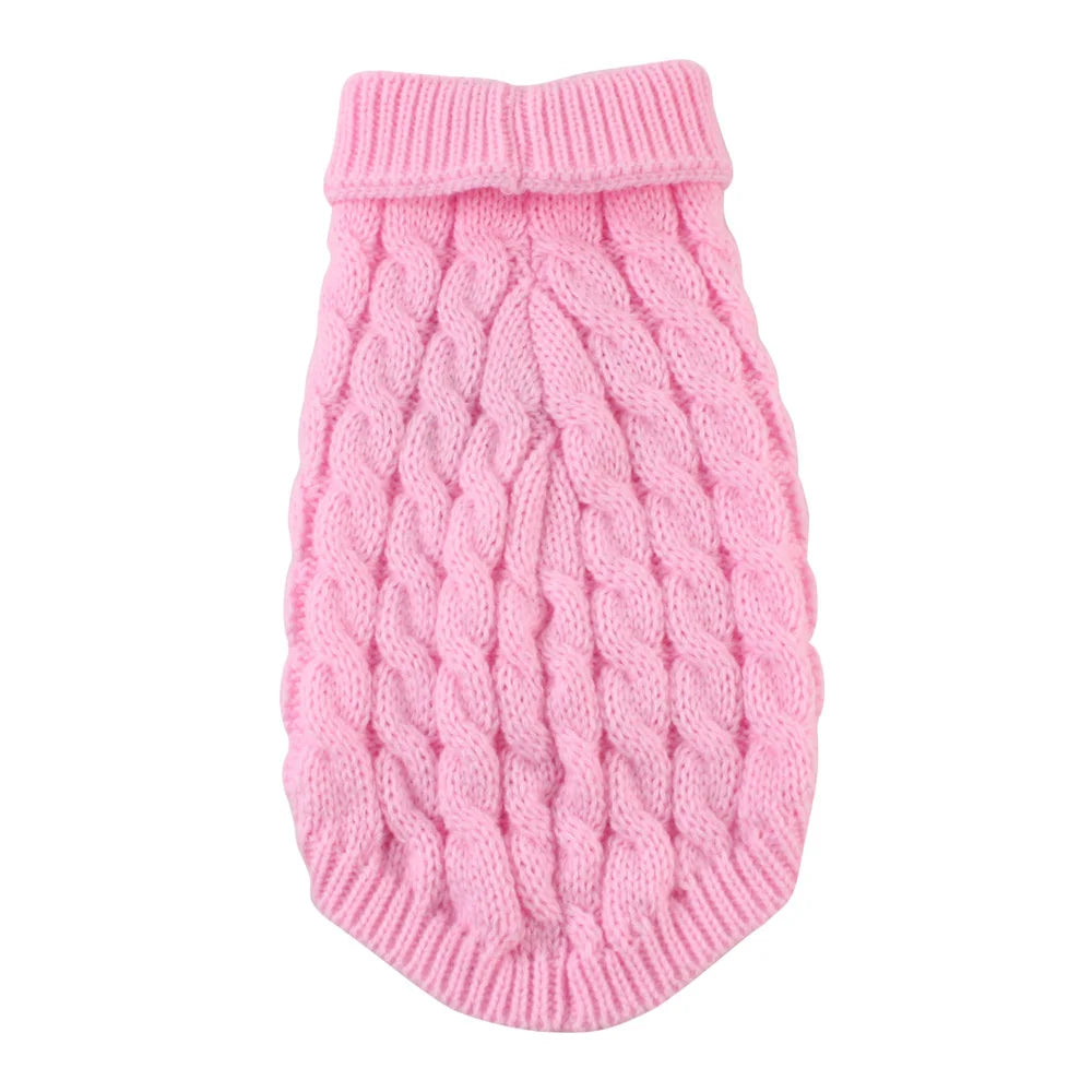 Classic Knit Sweater for Small & Toy Dog Breeds