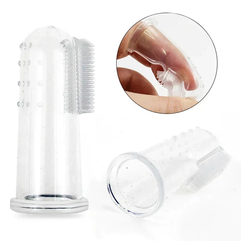 Soft Silicone Pet Toothbrush Set