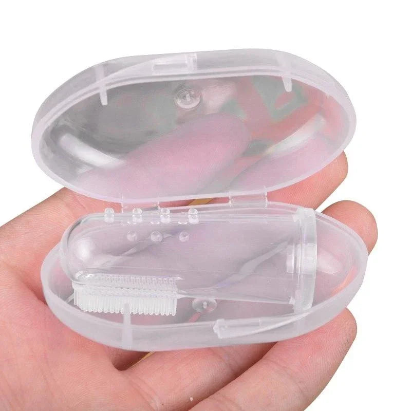 Soft Silicone Pet Toothbrush Set