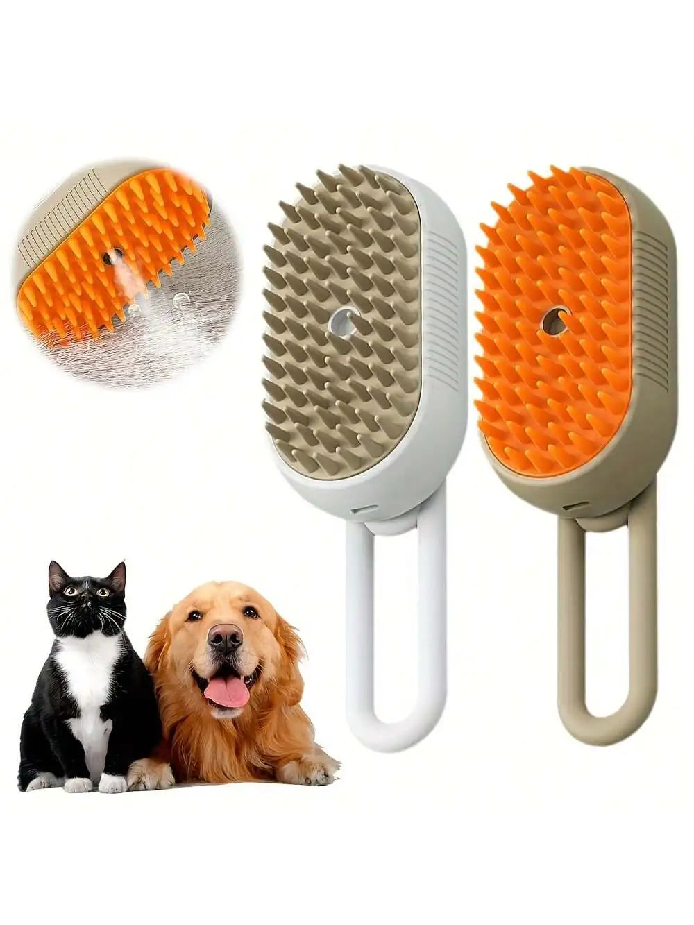 4-in-1 Pet Steam Brush