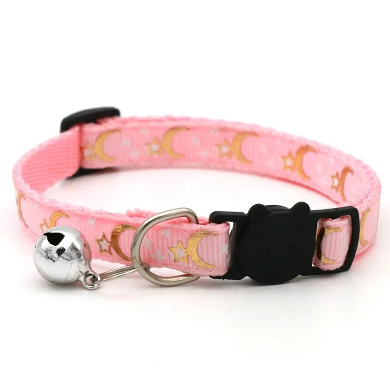 Paw Print Collar with Bell