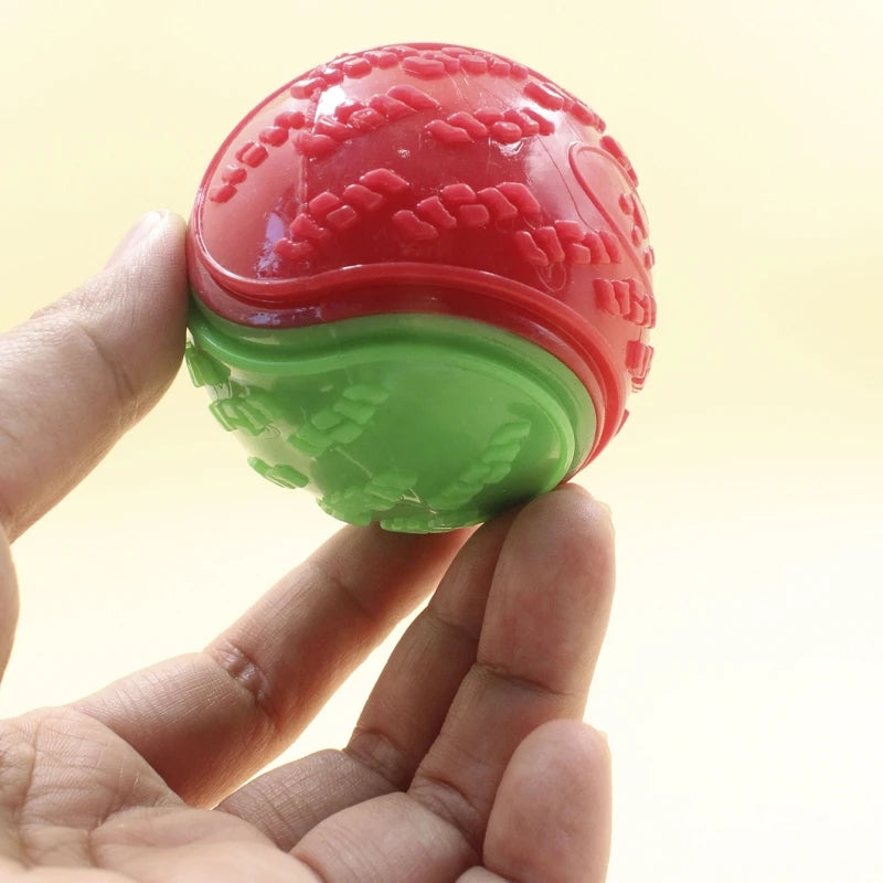Squeaky TPR Chew Ball for Dogs